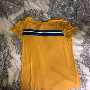 Rue 21 yellow t shirt